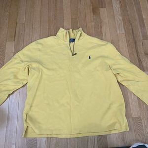 Yellow Polo Ralph Lauren Quarter Zip